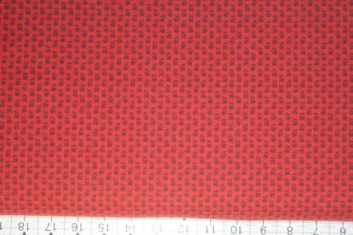 RUE INDIENNE MO1368711 SMALL BLACK FLOWER ON RED